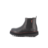 boots noir en cuir